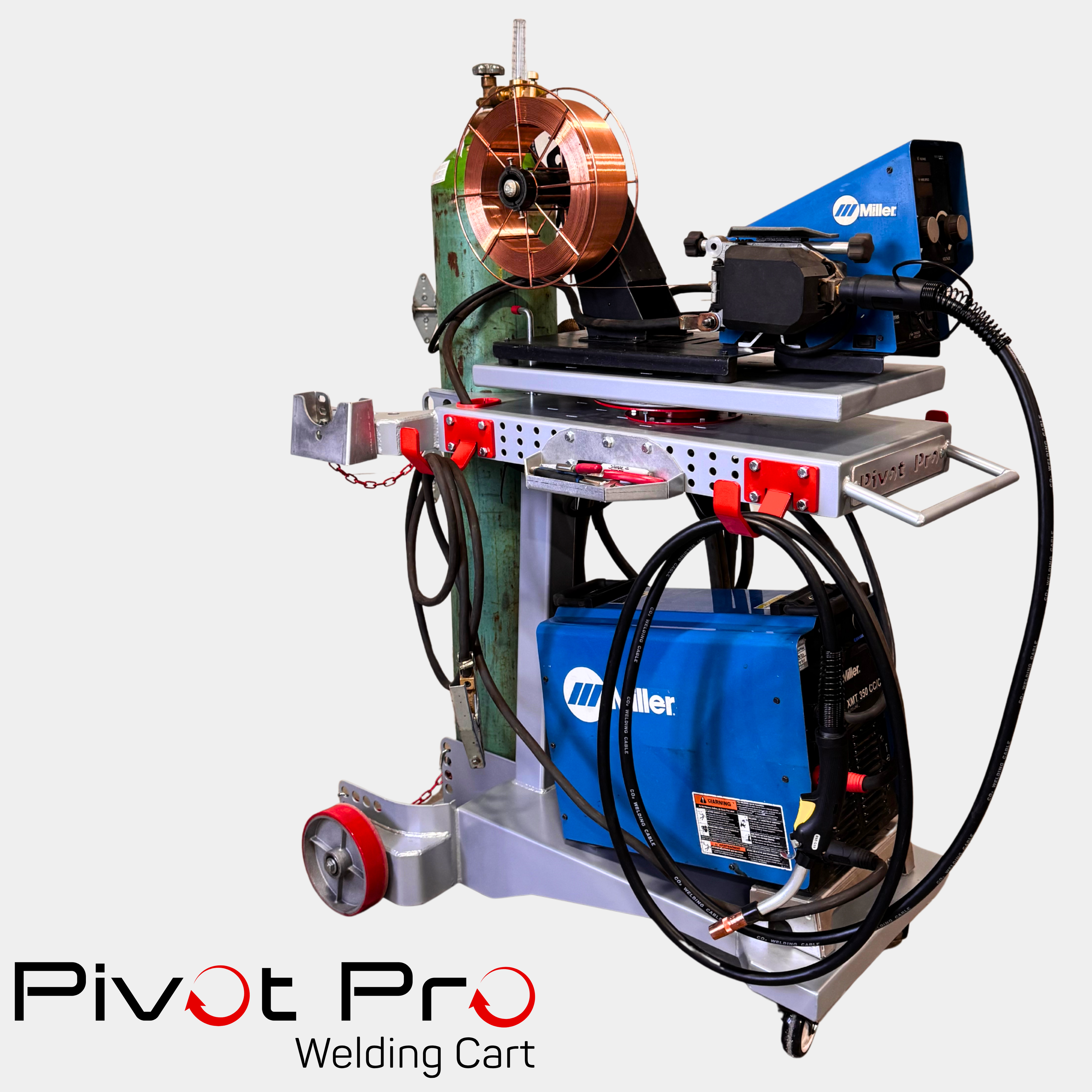 Complete Welding Package – Miller XMT 350 with Pivot Pro Cart