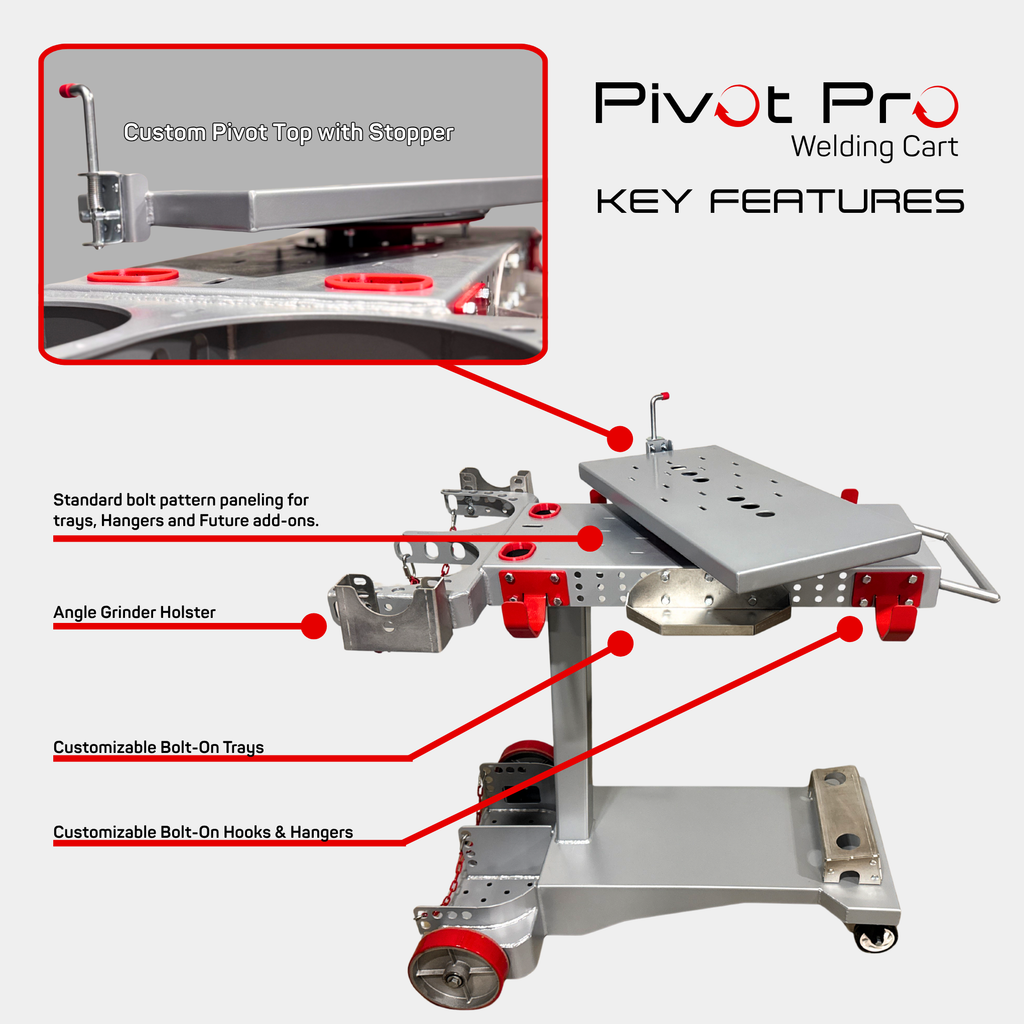 Pivot Pro Welding Cart